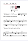 Thumbnail for Lesson 1 G Chord For The Right Hand